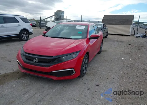 2020 Honda Civic Lx из США, поврежденный, VIN 2HGFC2F69LH537301